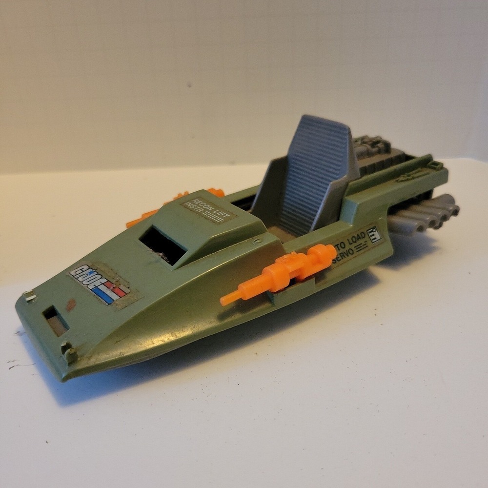 GI Joe ARAH HAVOK Recon Scout Hovercraft Vehicle 1986 Hasbro (Not Complete)